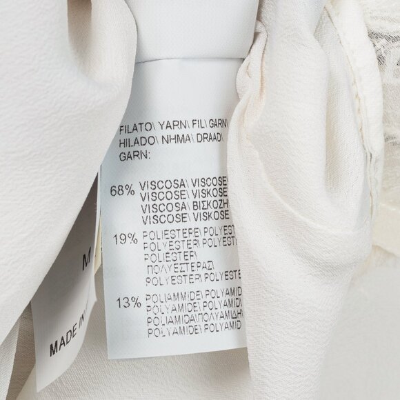 Brunello Cucinelli SS/17 White Silk Monili Eyelash-Fringe Tank - Picture 10 of 12